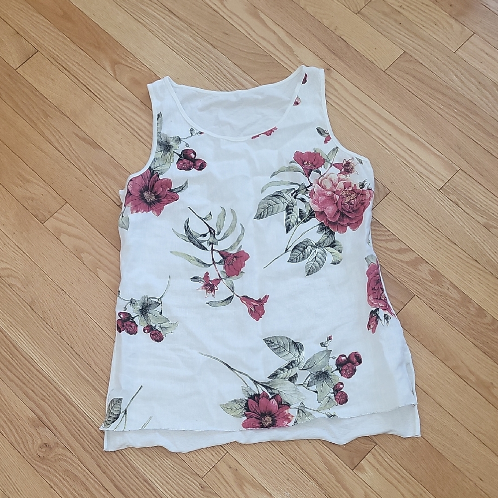 NWOT Linen Cotton Top